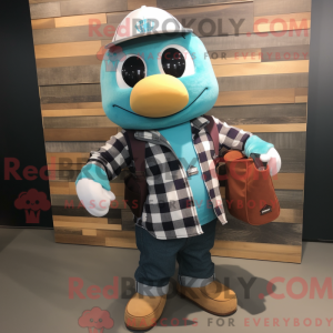 Postava maskota Teal Cod...