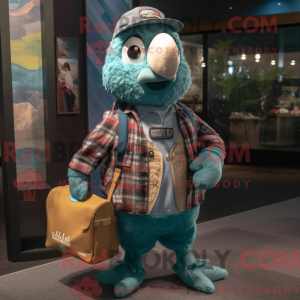 Disfraz de mascota Teal Cod...