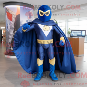 Navy Superhelte maskot...