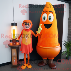 Maskottchenkostüm Orange...