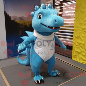 Himmelblå Ankylosaurus...