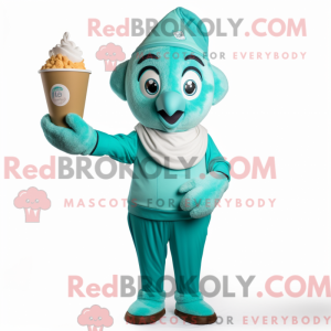 Teal Ice Cream...