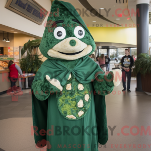 Forest Green Pizza mascot...