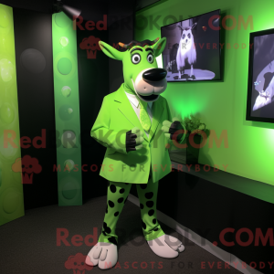 Lime Green Jersey Cow...