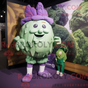Máscara de lavanda com...