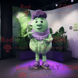 Lavender Cabbage mascot...