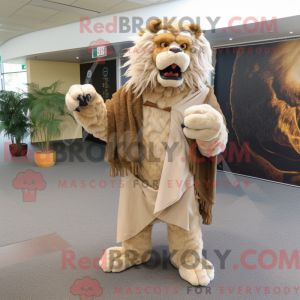 Disfraz de mascota tigre...