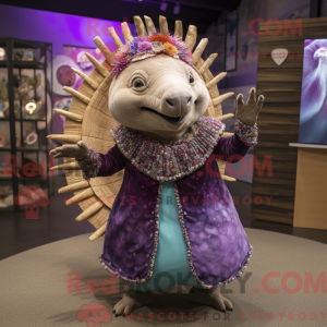 Armadillo mascot costume...