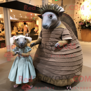 Armadillo maskot drakt...