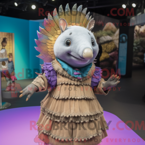 Gordeldier mascotte kostuum...
