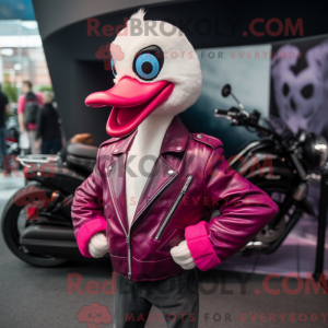 Disfraz de mascota Magenta...
