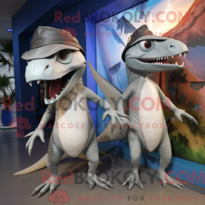 Sølv Dimorphodon maskot...