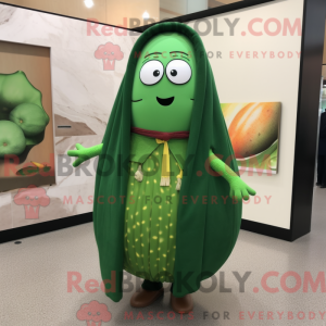 Courgette mascotte kostuum...