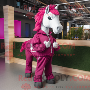 Costume mascotte de cheval...