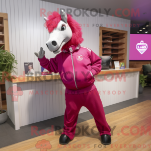 Costume mascotte de cheval...