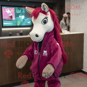 Costume mascotte de cheval...