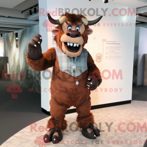 Minotaur maskot drakt...
