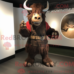 Minotaurus mascottekostuum...