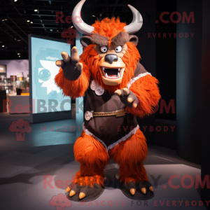 Minotaurus mascottekostuum...