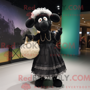 Figura de máscara de ovelha...