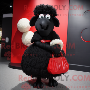 Black Sheep-mascottekostuum...