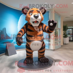 A máscara de tigre Black...