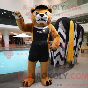 A máscara de tigre Black...