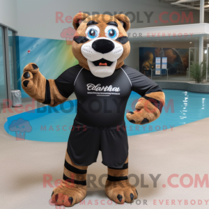 Costume mascotte de tigre à...