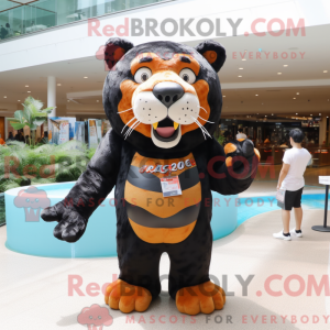Black Saber-Toothed Tiger...