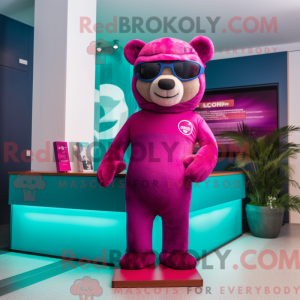 Costume mascotte d ours en...