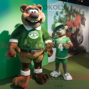 Maskottchenkostüm Green...