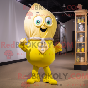 Citrongul timeglas maskot...