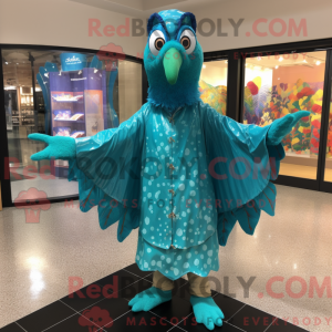 Disfraz de mascota de pavo...
