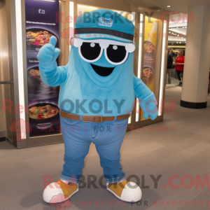 Turkis Gyro maskot kostyme...