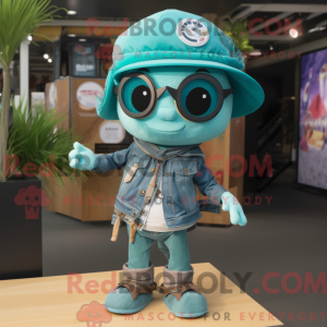 Costume mascotte de Gyro...