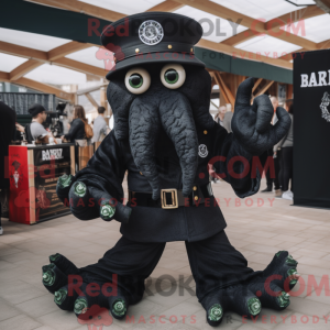 Costume mascotte de Kraken...