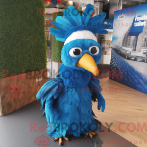 Máscara azul da Tyrkia com...