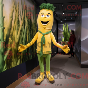 Gold Asparges maskot...