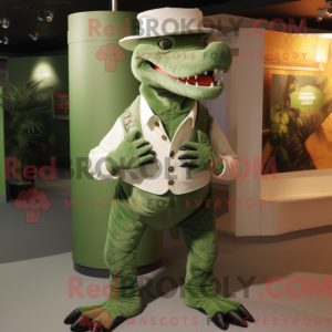Groene krokodil...