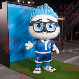 Blue Soccer Goal...
