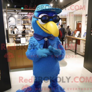 Blue Eagle maskotdraktfigur...