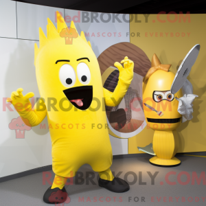 Costume mascotte de lanceur...