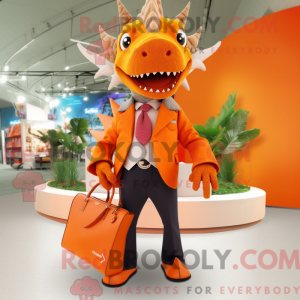 Oransje Stegosaurus...