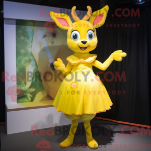Costume de mascotte de cerf...
