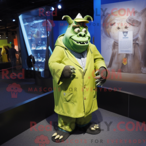 Uma figura de máscara de...