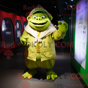 Ogre mascottekostuum...