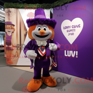 Purple Arrow Of Love maskot...