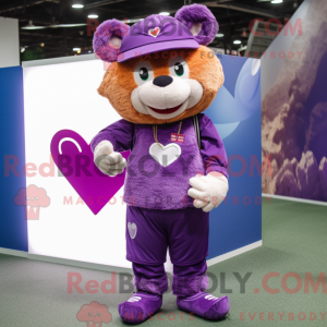 Purple Arrow Of Love maskot...