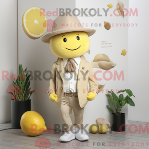 Mascotte de personnage de...
