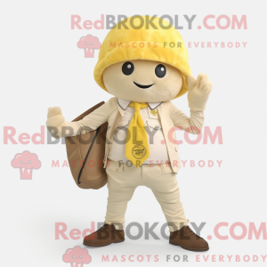 Mascotte de personnage de...